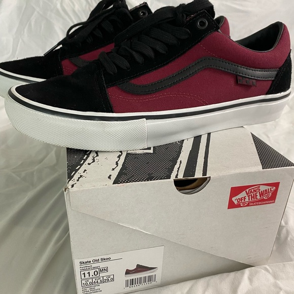 Vans Skate Old Skool Port and Black - Picture 2 of 4